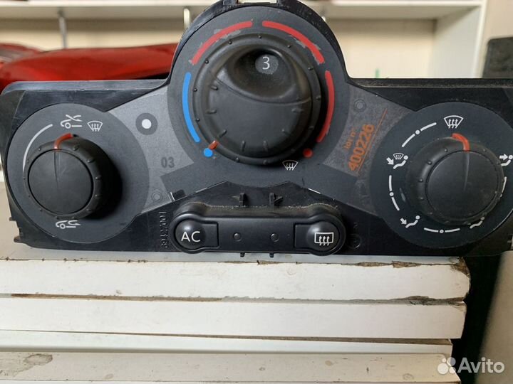 Блок управления отопителем Renault Megane 2