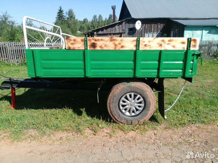 Тракторный прицеп 1-птс-2. Самосвал