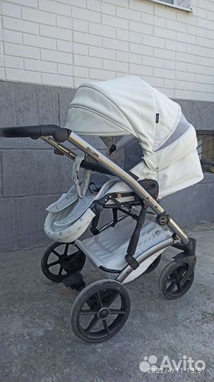 Коляска 2 в 1 эко кожа