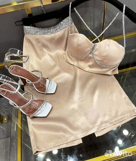 Вечерний костюм в двух цветах