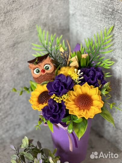 Букет из мыла