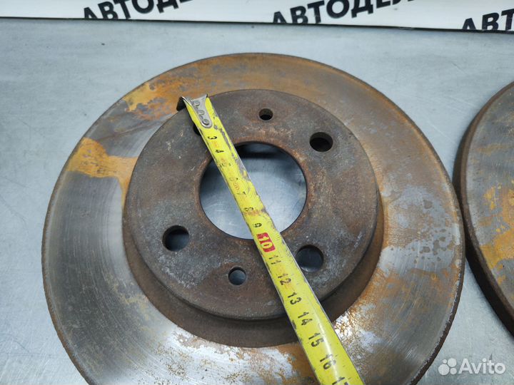 Диск тормозной передний fiat Brava SX 1998 г.в