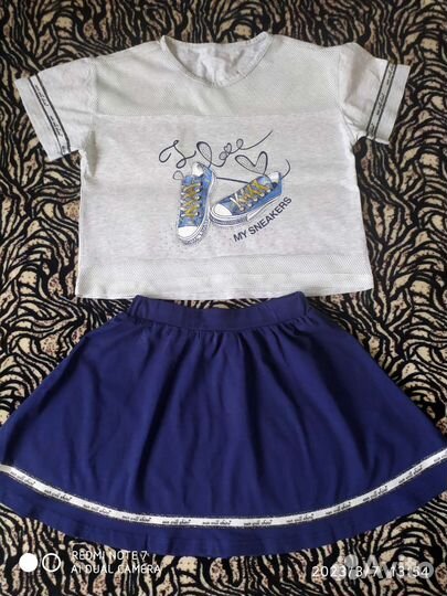 Вещи пакетом на девочку на рост 110-120 см