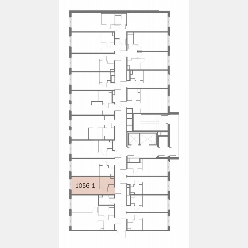 Апартаменты-студия, 20,6 м², 5/17 эт.