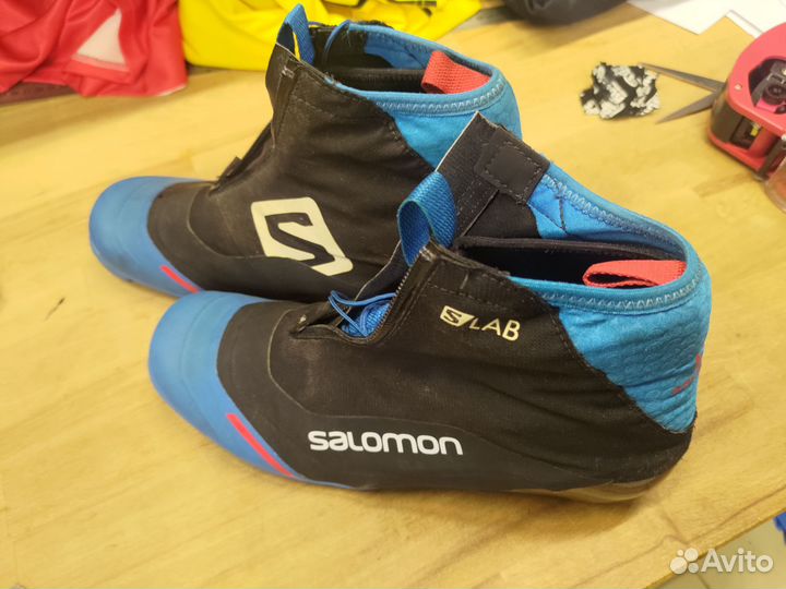 Лыжные ботинки salomon, велоботы