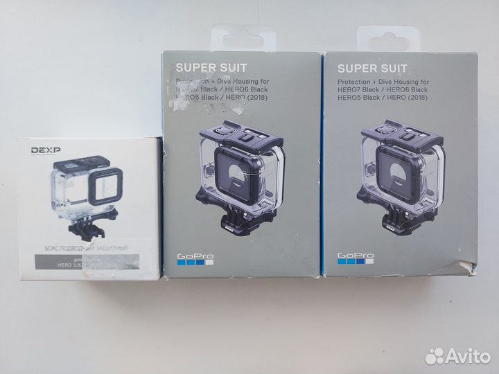 Водонепроницаемый защитный бокс аквабокс для GoPro