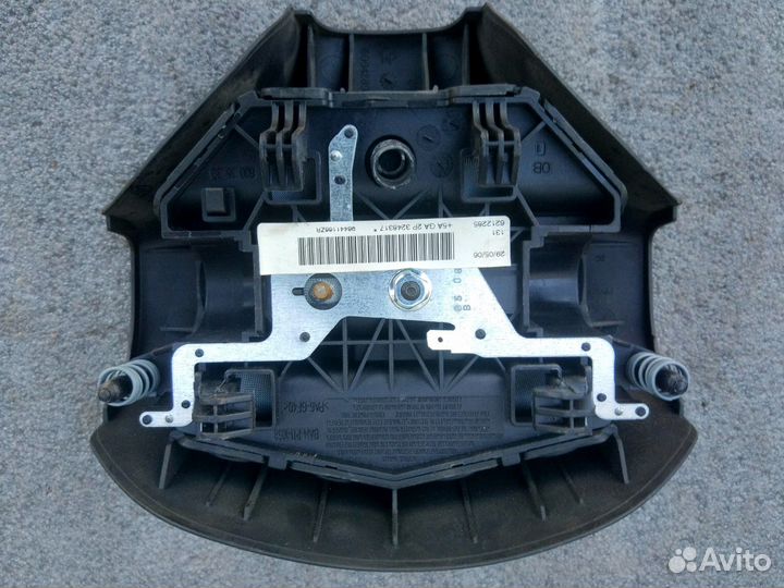 Подушка безопасности Пежо 206 рестайлинг