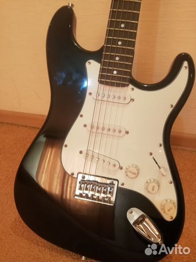 Электрогитара fender squier MM Stratocaster Black