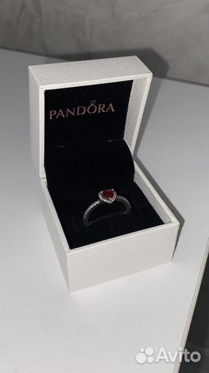 Pandora кольцо сердце оригинал
