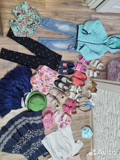 Вещи пакетом на девочку 5 лет