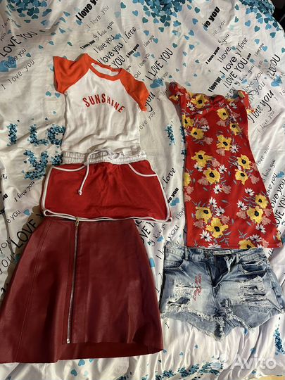 Вещи пакетом на девочку подростка