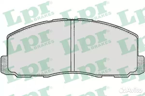 Колодки тормозные дисковые