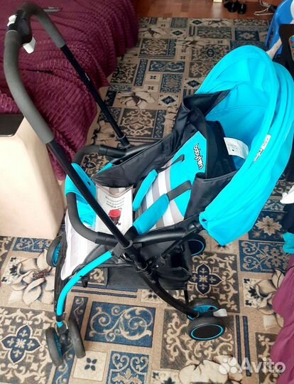 Прогулочная коляска Babyton Mobile Blue WLX218 б/у