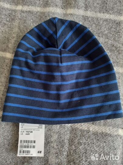 Новая шапка H&M, на 110-128 рост