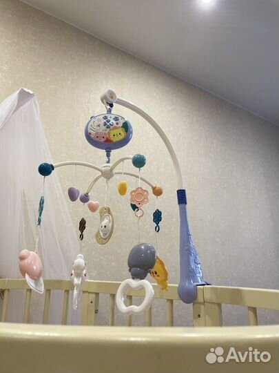 Мобиль на кроватку с проектором