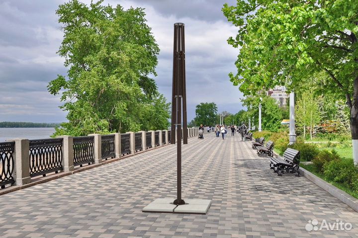 Уличный зонт для кафе 3*3