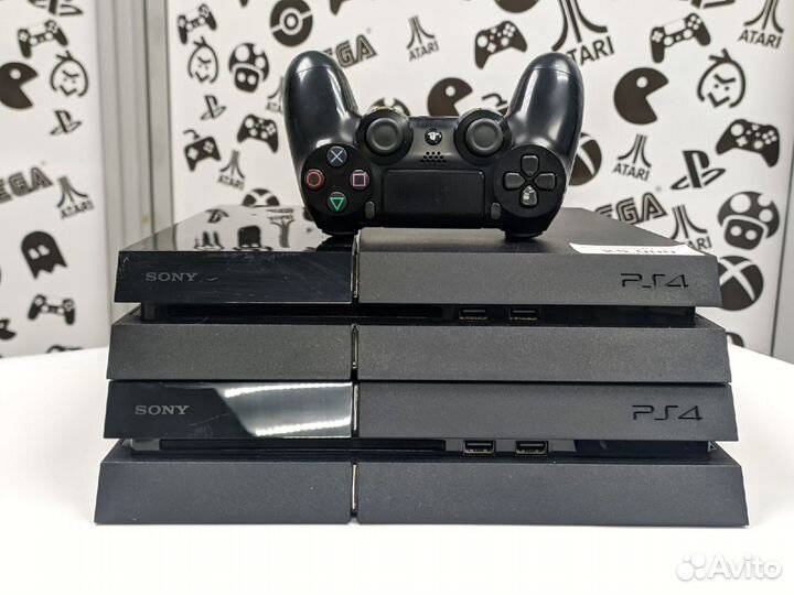 Sony PS4 FAT 10-1108A 500Gb Б/У