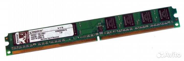 DDR2 Kingston 1 Гб