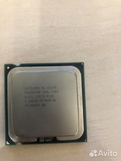 Процессор intel pentium E5300
