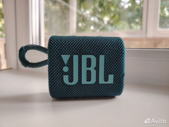 Портативная колонка JBL GO 3, оригинал, синяя