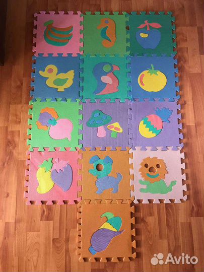 Детский коврик - пазл