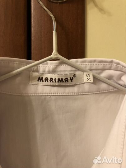 Рубашка белая для девочки XS