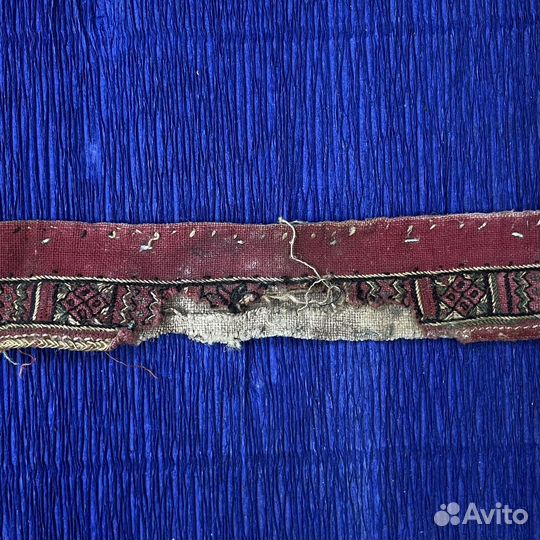 Старинная вышивка домоткань лен масмак