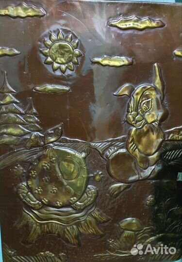 Чеканка медная СССР