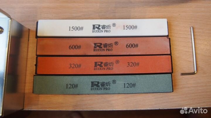 Точилка с поворотным механизмом Apex Edge + 5 брус