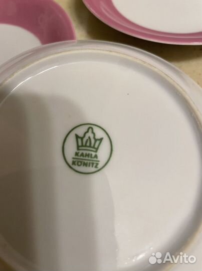 Чайно кофейный сервиз GDR kahla konltz