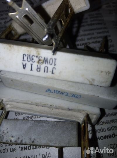 Керамические резисторы для ремонта и радиоподелок