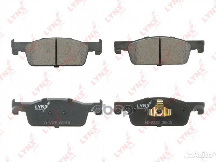 Колодки тормозные LADA X-RAY передние BD-6325 L