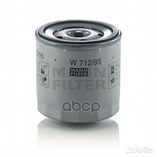 Фильтр масляный W71295 mann-filter