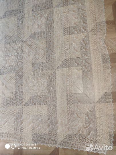 Оренбургский пуховый платок новый