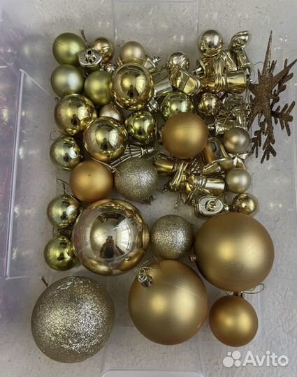 Набор елочных игрушек