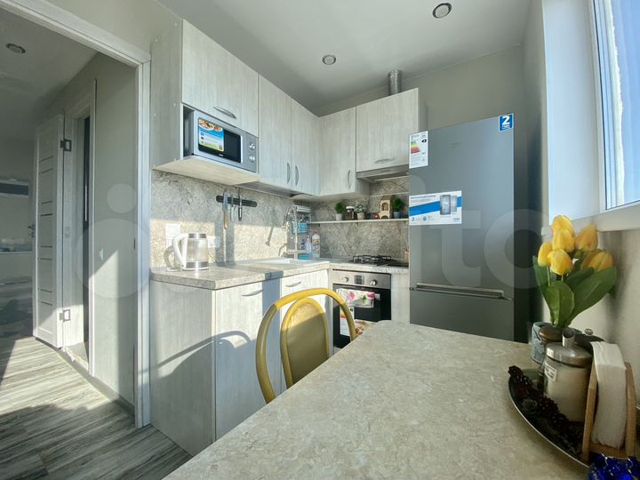 3-к. квартира, 60,5 м², 9/9 эт.