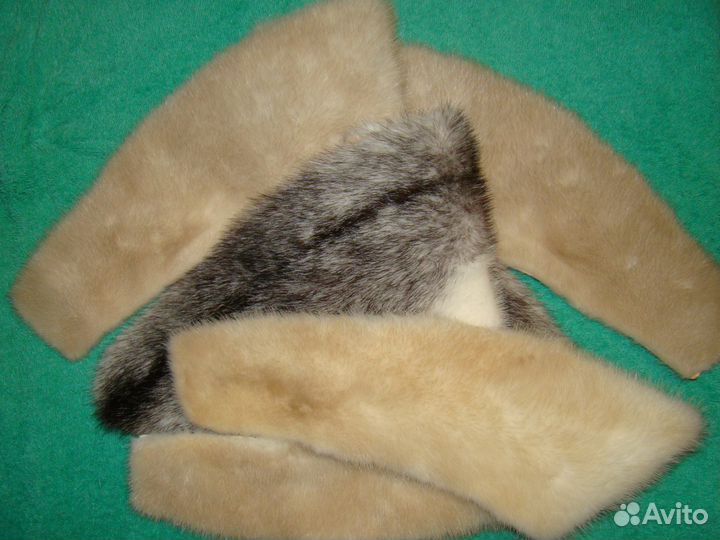 Воротник норковый. Новый