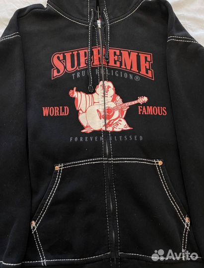 True religion Supreme zip hoodie Оригинал