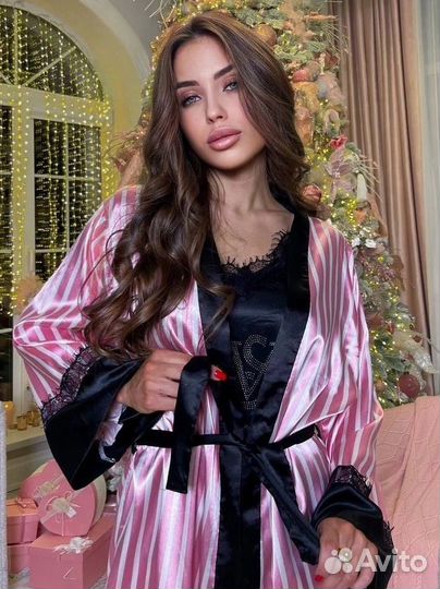 Пижама женская шелковая premium