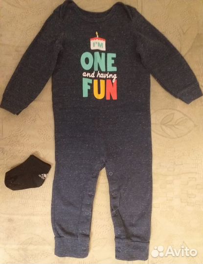 Фирменные вещи на мальчика 6-12 месяцев