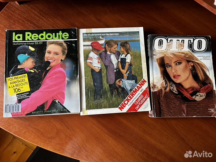 Журналы каталоги Neckermann Otto LaRedoute раритет