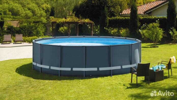 Каркасный бассейн intex bestway