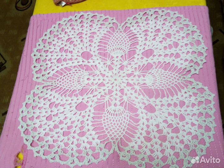 Салфетки вязаные крючком