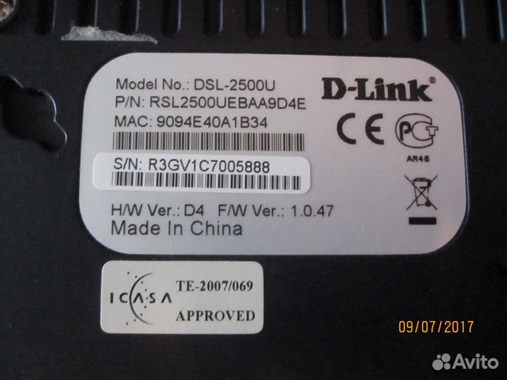 Модем D-link