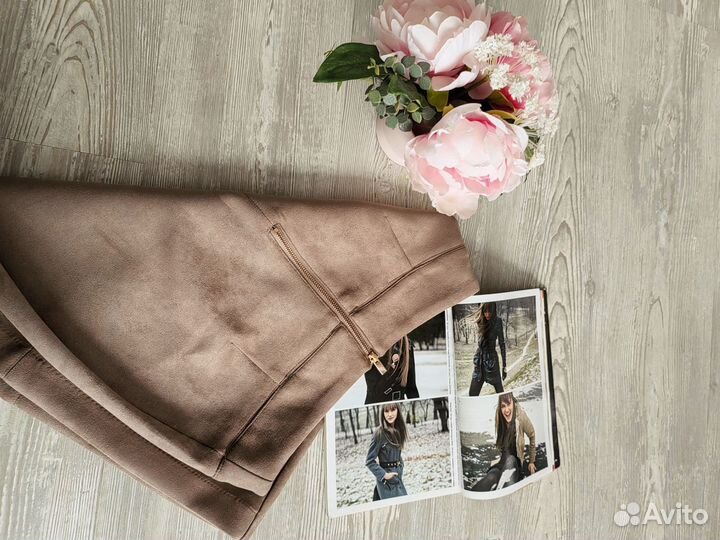 Пальто юбка футболка 42 44 одним лотом