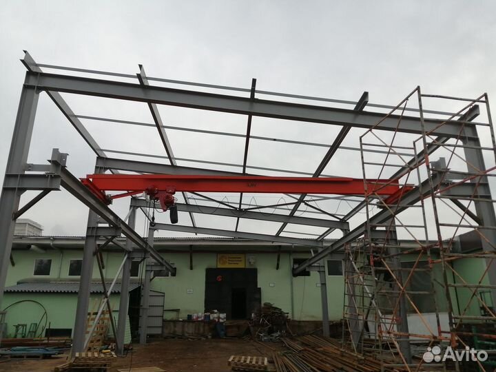 Крановые эстакады, крановые пути