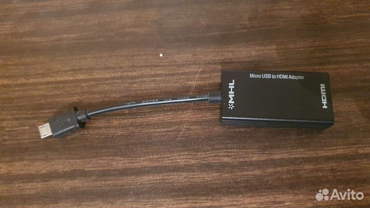 Microusb to hdmi (MHL) кабель