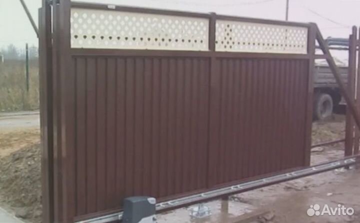 Ворота из металла 5,3*2