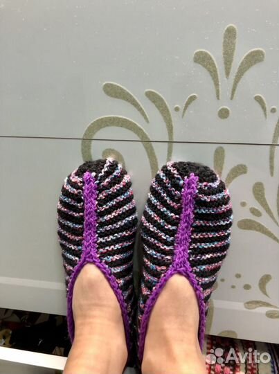 Следы вязаные