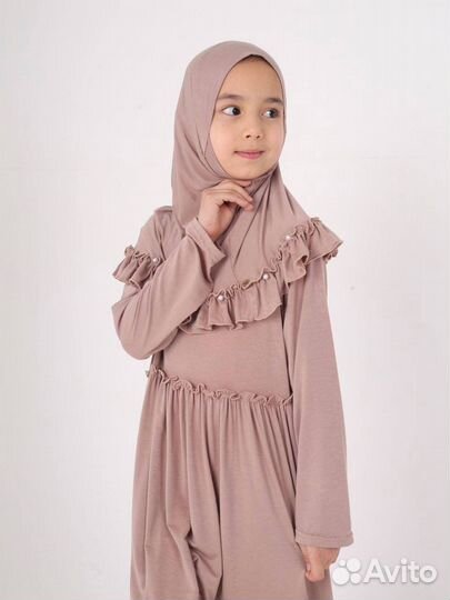 Детское платье для намаза намазник